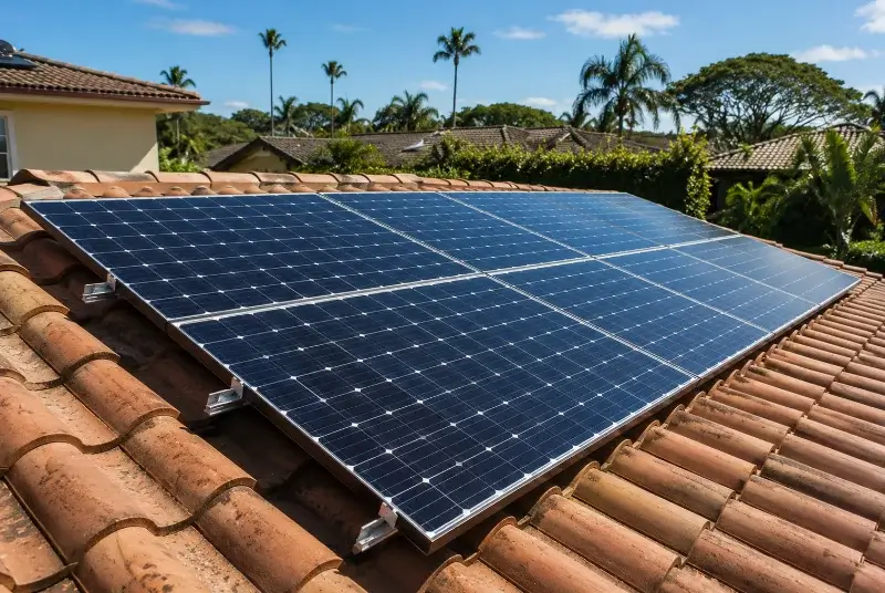 Installation de panneaux solaires à Aigaliers